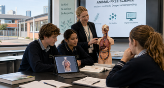 Support the call to end the use of animals as teaching tools